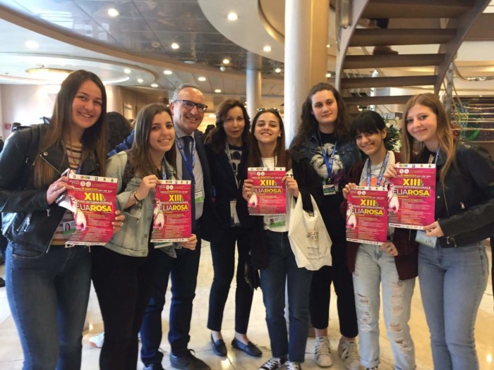Il Liceo Pitagora-B.Croce sulla “nave della legalità”