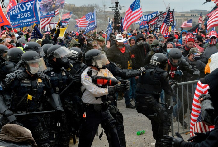 WASHINGTON D.C.: PRO-TRUMP RIOTERS.