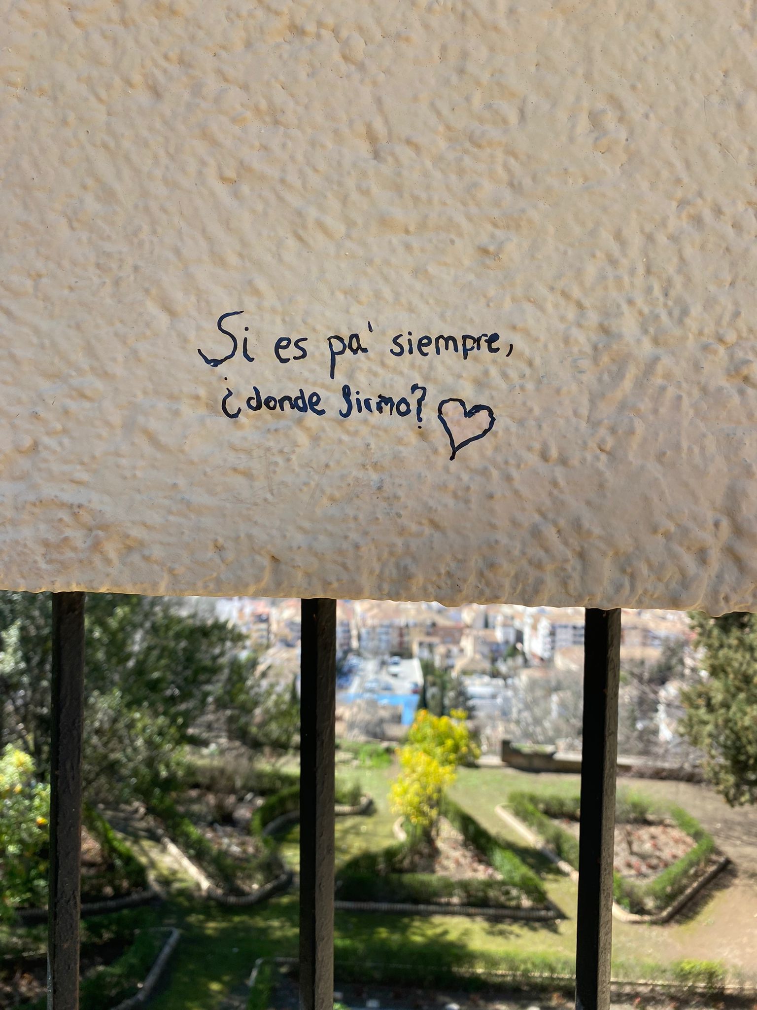 ¿Si es para siempre dónde firmo?